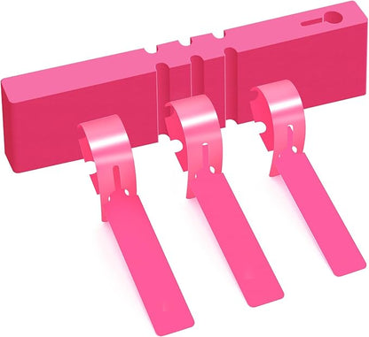 200 Pcs Plant Labels Tags, Plastic Markers Tree Tags for Outdoor, Waterproof Warp Around Hanging Name Tags for Nursery Garden (Pink)