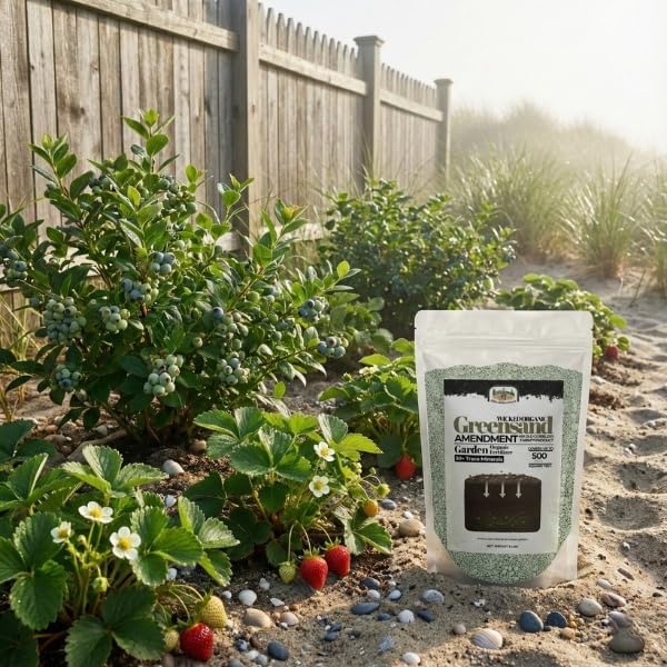 Old Cobblers Farm Greensand Fertilizer Soil - Lawns, Gardens, Trees, Shrubs, Container Plants - Organic, Sustainable Soil Improvement (5 lbs | 10 lbs | 15 lbs | 20 lbs) (20lbs)