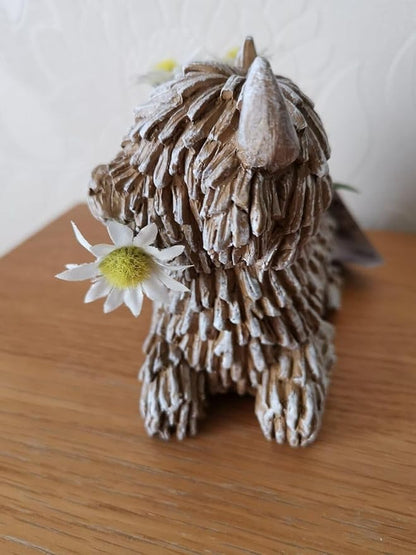 Highland Cow Planter for Outdoor Plants, Cute Scottish Highland Cow Decor Flower Pot,Resin Highland Cow Figurines Succulent Pots,Highland Cow Succulent Planters,Highland Cow Gifts for Women Men Kids