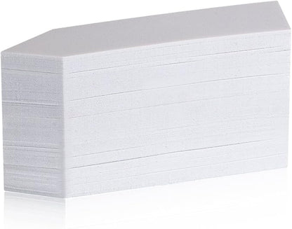 KINGLAKE 1000 Pcs 4 Inch Plant Tags Garden Nursery Labels Plastic Pot Labels White,Box of 1000