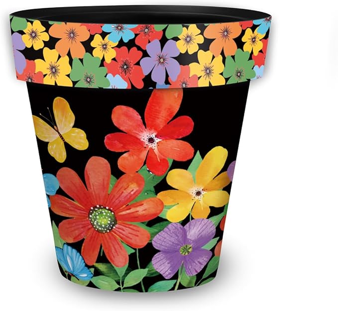 Briarwood Lane Whimsy Flowers Medium Planter