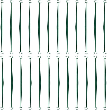 24 PCS Garden Stakes Arms for Tomato Cage 0.43 Inch Diameter Plant Stakes Trellis Connectors for Vegetable Garden Bracket Accessories 11.8 Inches