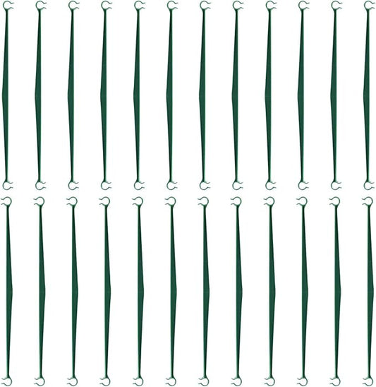 24 PCS Garden Stakes Arms for Tomato Cage 0.43 Inch Diameter Plant Stakes Trellis Connectors for Vegetable Garden Bracket Accessories 11.8 Inches