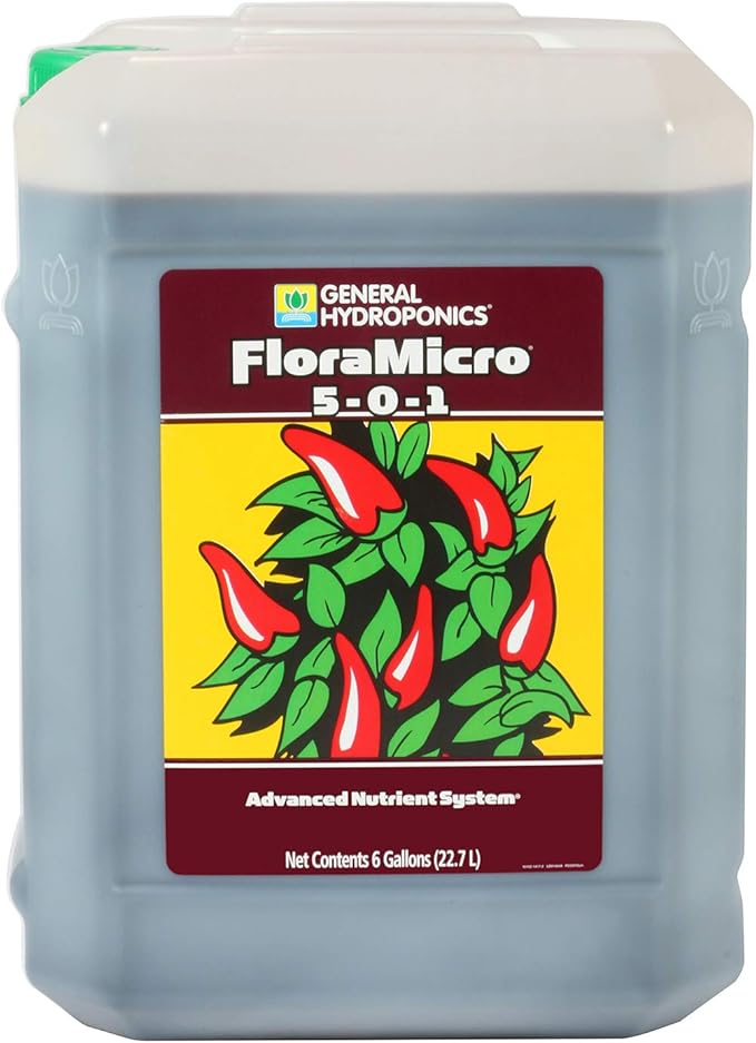 General Hydroponics FloraMicro, 6 Gallon