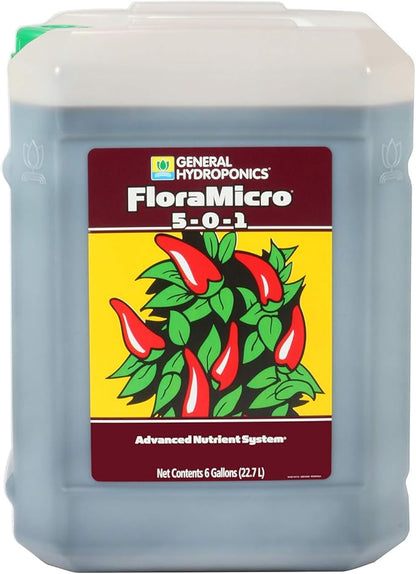 General Hydroponics FloraMicro, 6 Gallon