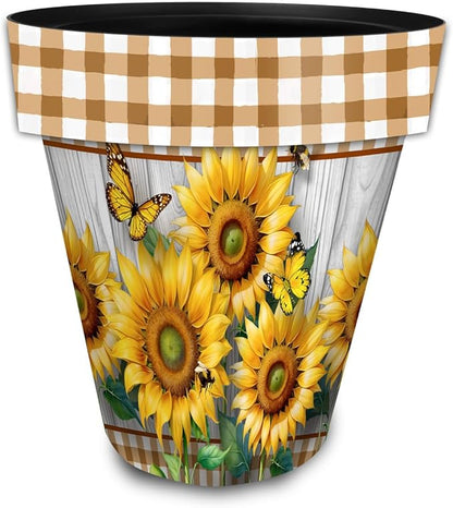 Briarwood Lane Sunflower Duo Large Planter