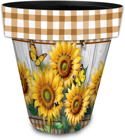 Briarwood Lane Sunflower Duo Large Planter