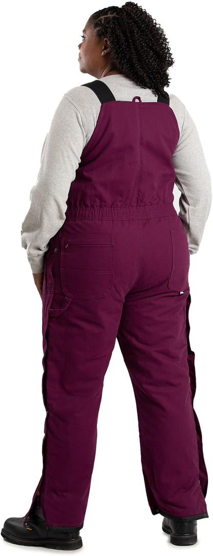 Berne Women's Softstone Duck Insulated Bib Overall