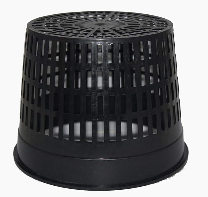 Net Pots 6 inch, Round Heavy Duty, 1 Dozen