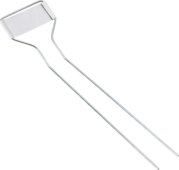 Bosmere Small-Faced Zinc Metal Plant Marker with Carbon Pencil, 10" High (Pack of 20)