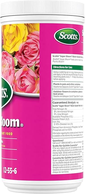 Scotts Super Bloom Water Soluble Plant Food, 2 lbs (2)