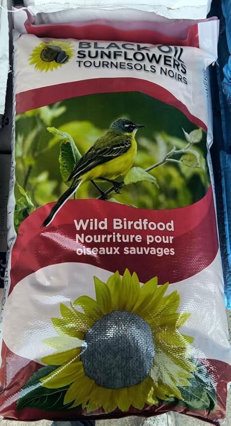 Black Oil Sunflower Seed Wild Bird Food (40 Pound) (Packaging May Vary)