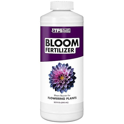 Bloom Booster Fertilizer – for All Flowering Plants, Supports Bigger, Longer-Lasting Blooms, 32oz