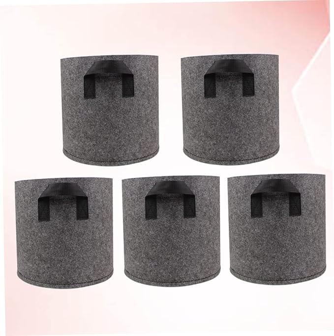 Cabilock Non-Woven Planting Bags Aeration Pot Root-Control Planting Bags for Nursery Garden Bags for Plants