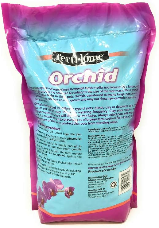 Floral (Colors May Vary) 0066498098271 Fertilome Floral 4qt Potted Soil Orchid Mix, 1 EA