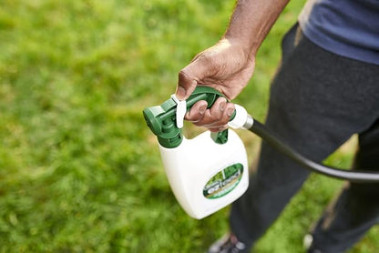 Scotts EZ Feed Plus Greening Power: 2,000 sq. ft., Works Quickly, Fertilizer for Green Lawns, Use on All Grass Types, 32 oz.