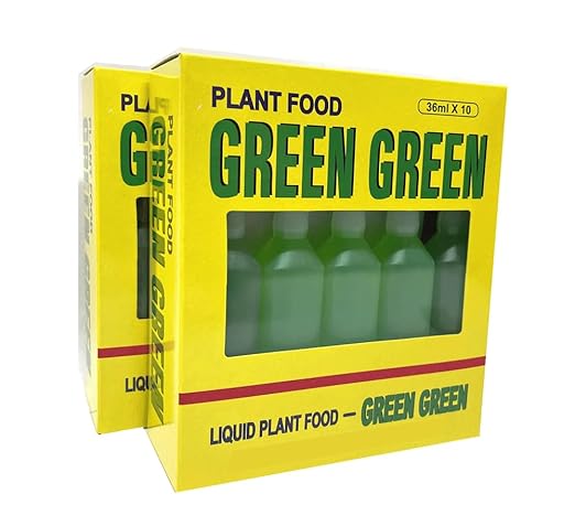 20 Bottles of Super Green Green Plant Food for Lucky Bamboo (36ml/Bottle) – Bulk Pack for Healthy Plant Growth