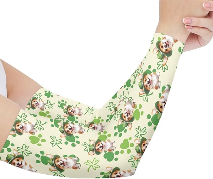 Binienty Unisex Arm Sleeves for Driving, Golf, Cycling, Sports, UV Protector Cooling Arm Sleeves Cover