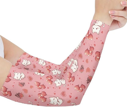 Binienty Unisex Arm Sleeves for Driving, Golf, Cycling, Sports, UV Protector Cooling Arm Sleeves Cover