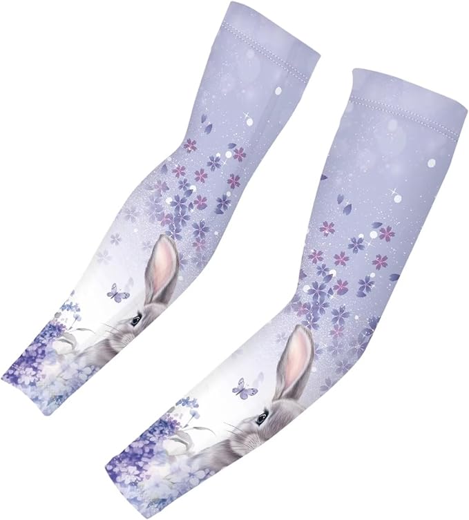 Binienty Unisex Arm Sleeves for Driving, Golf, Cycling, Sports, UV Protector Cooling Arm Sleeves Cover