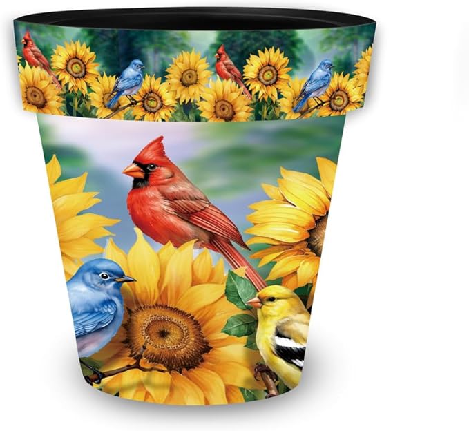 Briarwood Lane Birds in The Garden Small Planter
