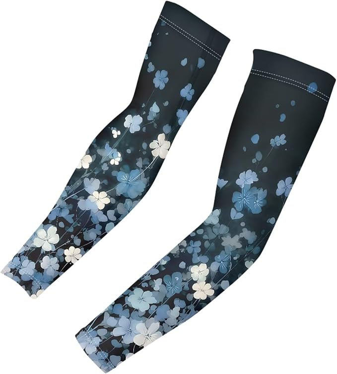 Binienty Unisex Arm Sleeves for Driving, Golf, Cycling, Sports, UV Protector Cooling Arm Sleeves Cover