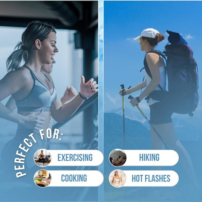 Set of 3 - Neck Cooling Tube for Heat Relief | Reusable Cooling Neck Ring | Wearable ice Pack for hot Weather | Ice wrap for Sports and Hiking | Personal Cooler for Temperature Regulation (Variety)