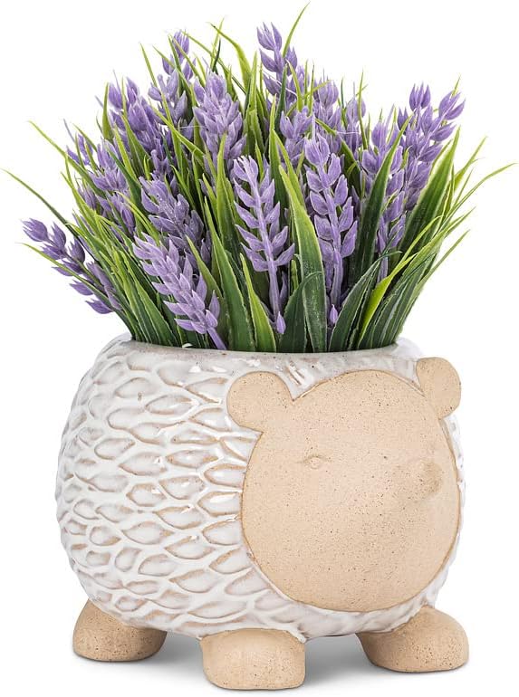Abbott Collection 27-CRITTER-968 Small Hedgehog Planter, 5" L