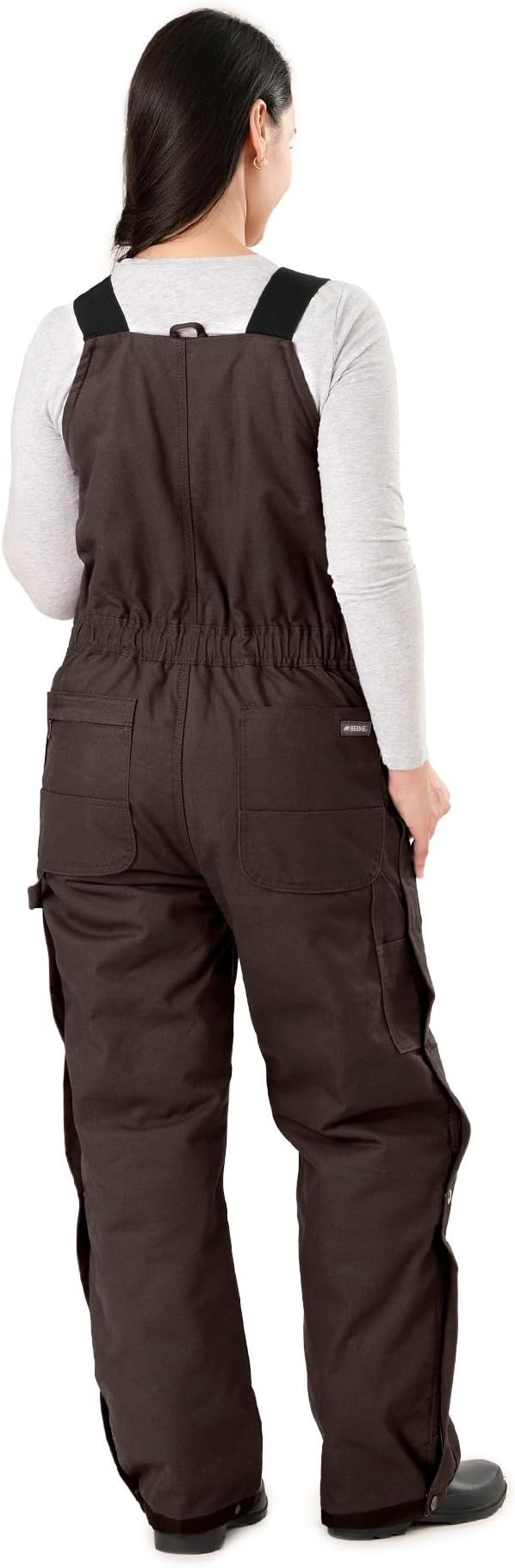Berne Women's Softstone Duck Insulated Bib Overall