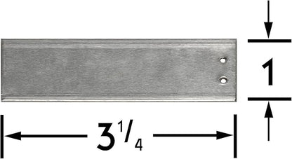 Double Sided Write On Metal Labels for Outdoor, Gardening, and High Durability Applications; Garden Marker; Plant Marker; Aluminum Plant Tags with 6 Inch Wires (Pack of 50)