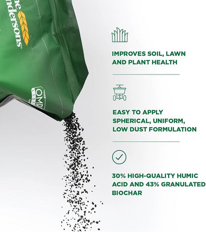 The Andersons HumiChar Organic Soil Amendment with Humic Acid and Biochar (40 lb)