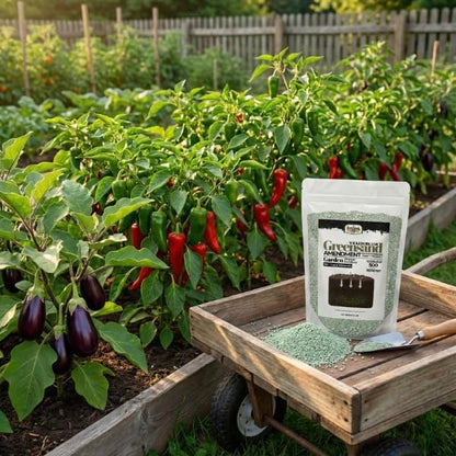 Old Cobblers Farm Greensand Fertilizer Soil - Lawns, Gardens, Trees, Shrubs, Container Plants - Organic, Sustainable Soil Improvement (5 lbs | 10 lbs | 15 lbs | 20 lbs) (5lbs)