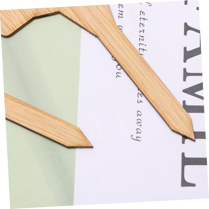 Mipcase 20pcs Thicken Label Signs t Shape Mini Plant Ornaments for Garden and Nursery Color Plaques for Easy Plant Tracking