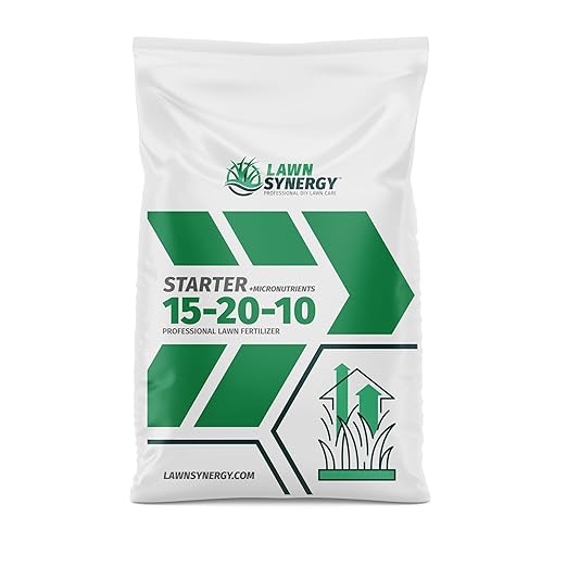 Starter Fertilizer 15-20-10 – (50 lbs.) High Phosphorus Lawn Food for New Grass Seed & Sod – Promotes Fast Root Growth, Stronger Germination & Early Green-Up – Professional Grade Lawn Fertilizer