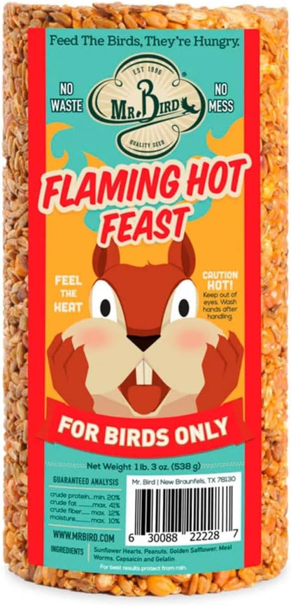 Mr. Bird Flaming Hot Feast Small Cylinder 19 oz. (1)