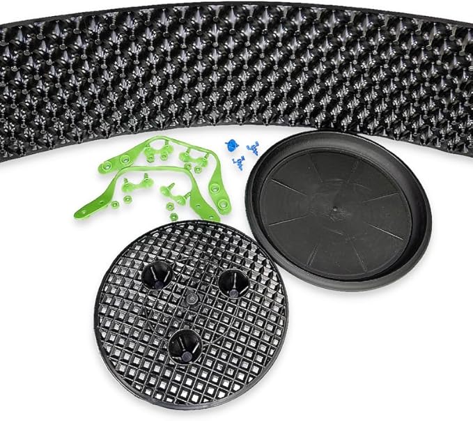Air Pruning Pots for Plants - Complete Grow Kit - 1 Gallon Pot & 5 Gallon Pot - Promote Healthy Roots Complete Air Pruning, Re-Planting & Plant Rooting System