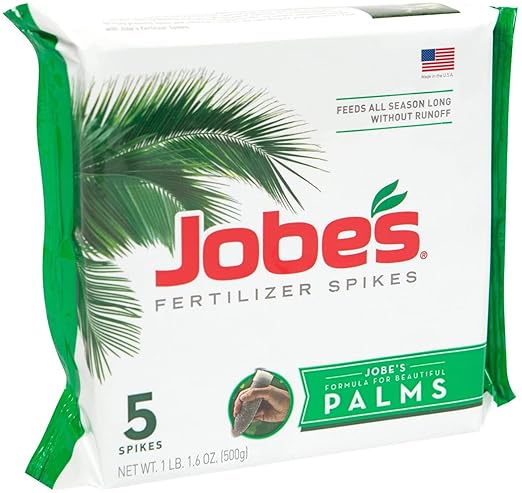 Jobe's 01010 5 Pack, 10-5-10, Palm Tree Fertilizer Spikes - Quantity 4