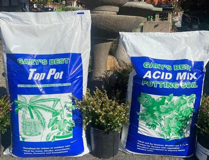 Gary's Best Top Pot Premium Potting Soil - 1 cu ft Bag - Long-Lasting, Nutrient-Rich Mix with Volcanic Pumice & Charcoal for Optimal Plant Growth & Health