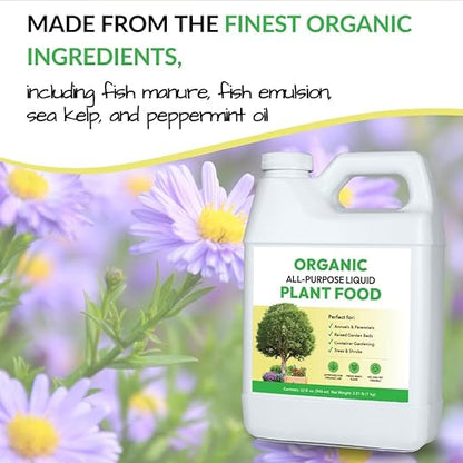 Organic All-Purpose Liquid Plant Food - 1G (2 Pack)