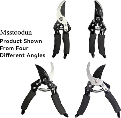 Garden Pruning Shears with Sharp SK5 Blade, Bypass Pruner with 5/8-Inch Cut Capacity, Plant Clippers for Roses, Shrubs & Small Branches