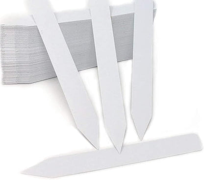 1000 Pcs 4 Inch Plastic Plant Nursery Garden Labels Pot Marker Garden Stake Tags White (1000)