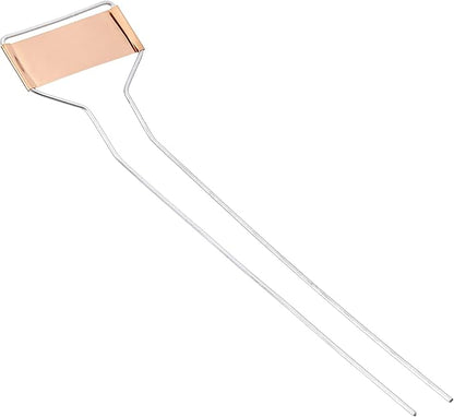 Bosmere Small-Faced Copper Plate Metal Plant Marker, 10" High (Pack of 20)
