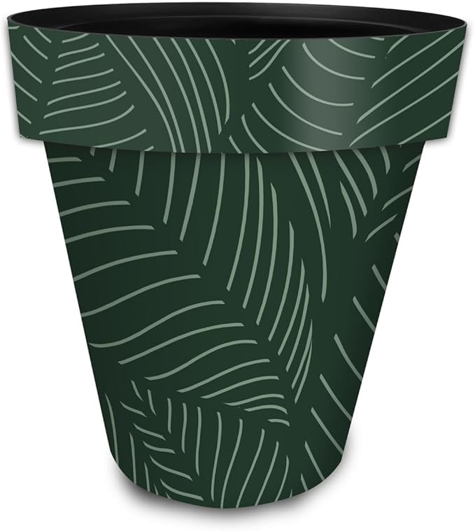 Briarwood Lane Tropical Leaves Large Planter