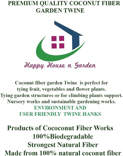 Twine Made of Premium Quality Coconut Fiber (Coir Fiber) Length 30 feet