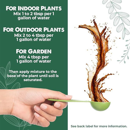 Liquid Plant Food All Purpose- House Plant Fertilizer- Liquid Fertilizer for Indoor Plants & Vegetable Garden- Concentrated Plant Nutrients - Green, Growth - Simple Grow Solutions- 32 Ounce