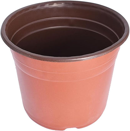 9.5" Seedling Pots Plastic Plant Pots Seedling Cups Nursery Pots Plant Container for Indoor Outdoor Plants Seeds Germination, Seedlings Growing, Succulents Planting 100 Pcs