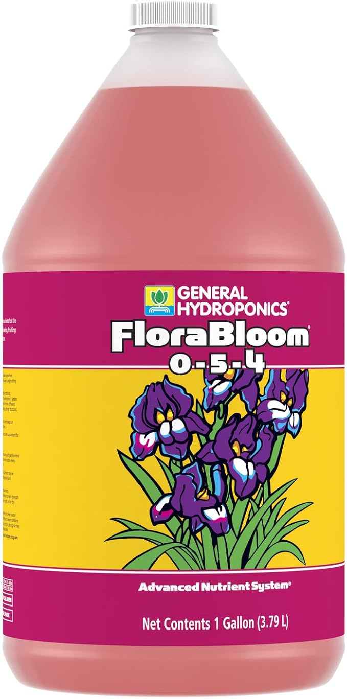 General Hydroponics 718015 FloraBloom, 1 Gallon, Magenta