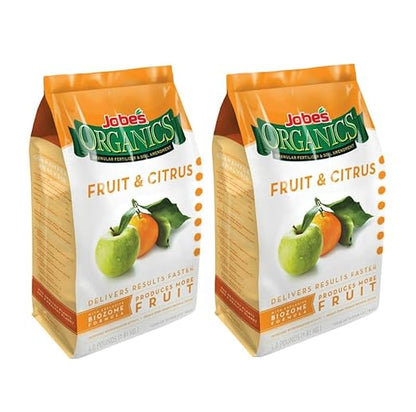 DOGNNAK Jobes 09226 Organic Fruit and Citrus Granular Fertilizer, 4 Lbs (Pack of 2)