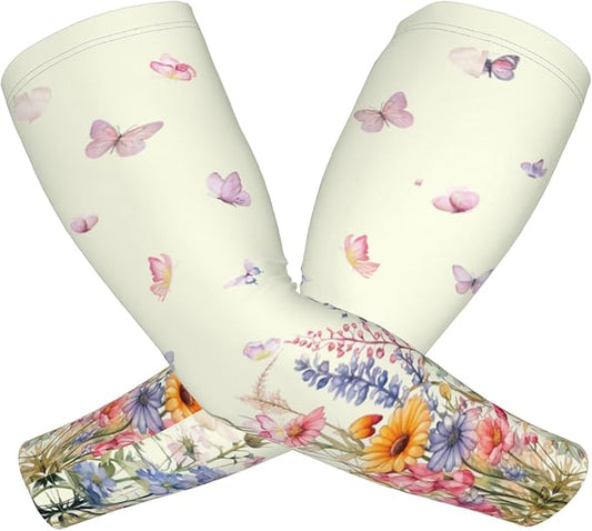 Arm Sleeves Outdoor Garden Sports Cooling Sun Sleeve for Women Men Farm