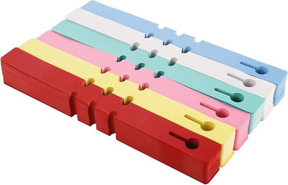 YaeCCC 600 Pcs Plant Labels, PVC Plant Tags for Garden Adjustable Waterproof Plant Tags 6 Colors